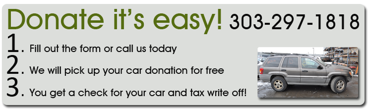 Donate your car, Denver